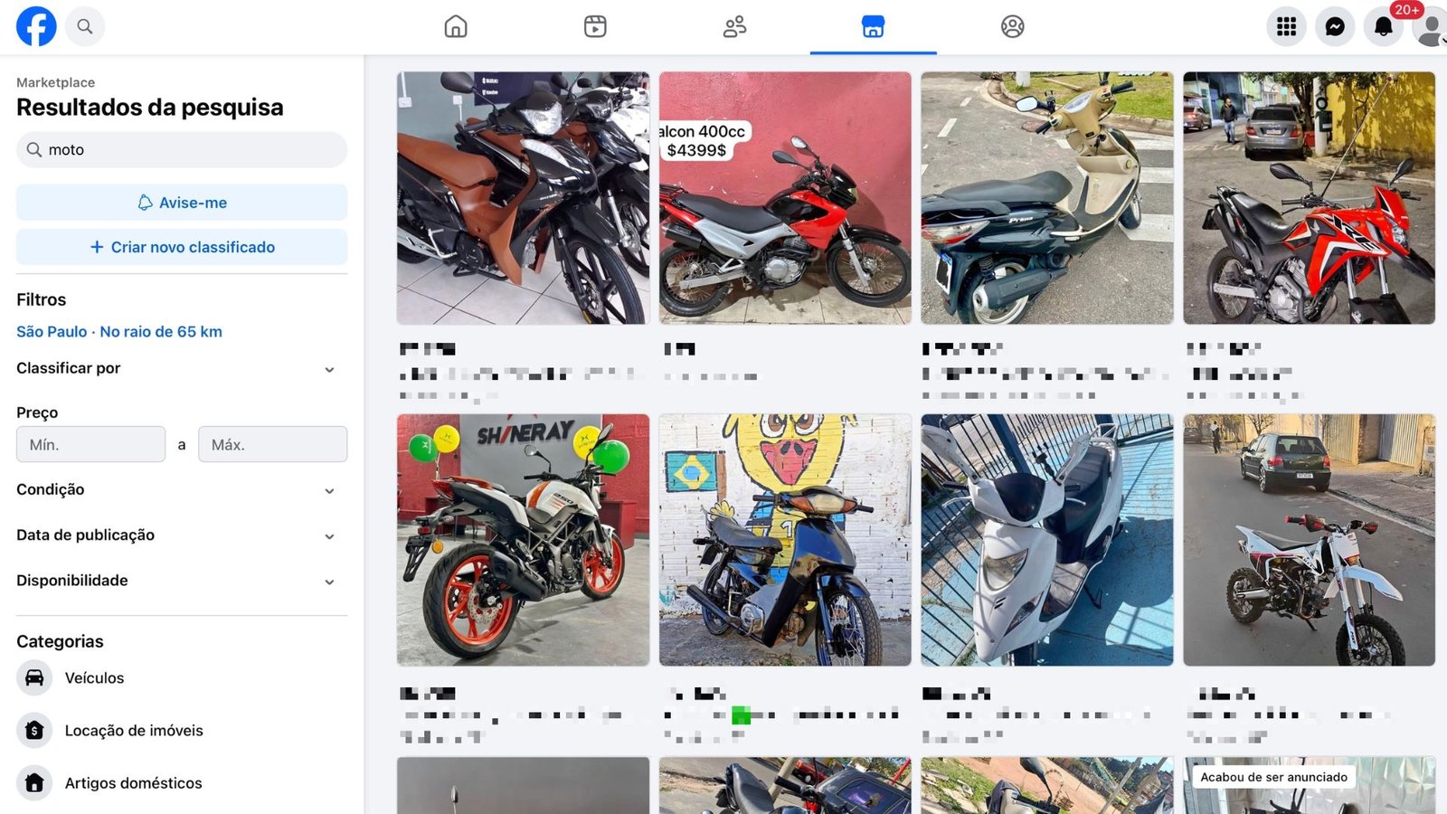 golpe Marketplace Facebook
